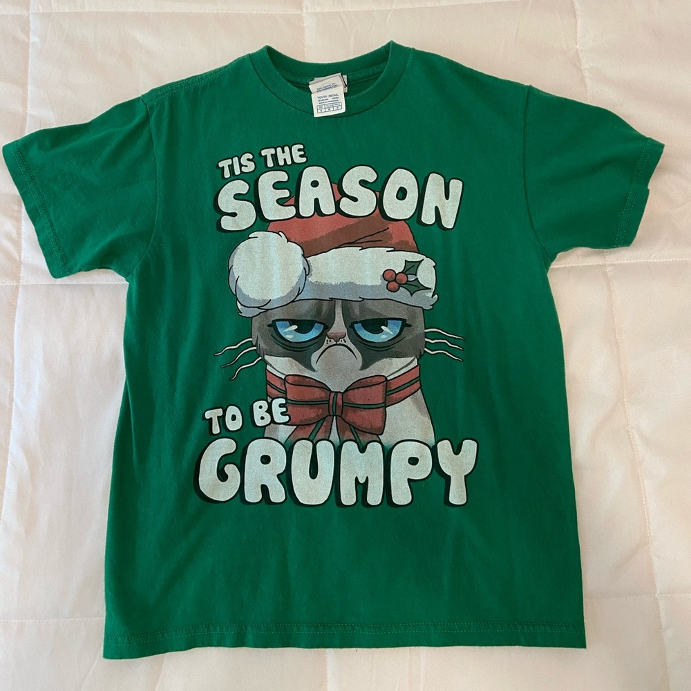Grumpy Cat Christmas Top